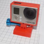 Крепление GoPro на штатив на 3d принтере